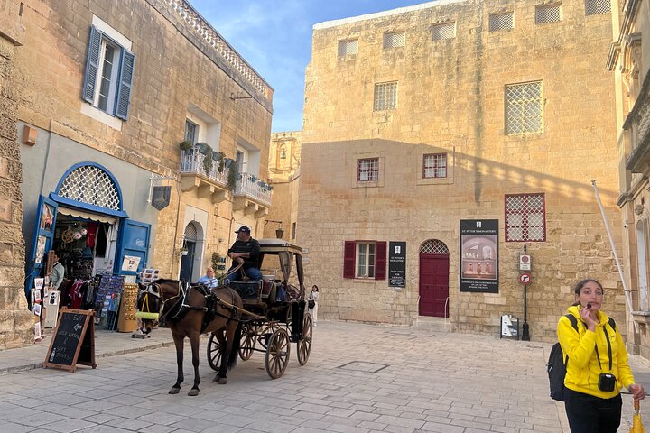 Mdina og Rabat Walking Tour inkl. Katakombene og St. Pauls grotte