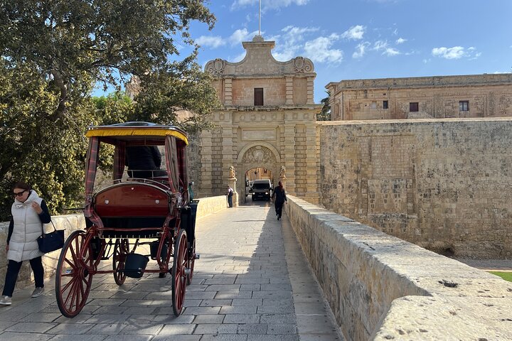 Mdina og Rabat Walking Tour inkl. Katakombene og St. Pauls grotte