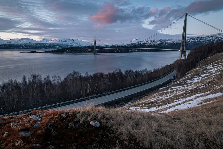 Vanuit Kiruna : Dagtrip naar Narvik City en Fjord