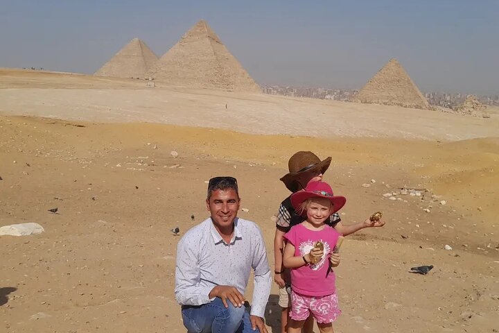 Privérondleiding door de Piramide van Gizeh, Shpinx en het Grand Museum.