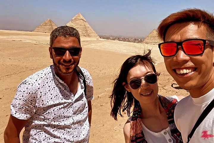 Privérondleiding door de Piramide van Gizeh, Shpinx en het Grand Museum.