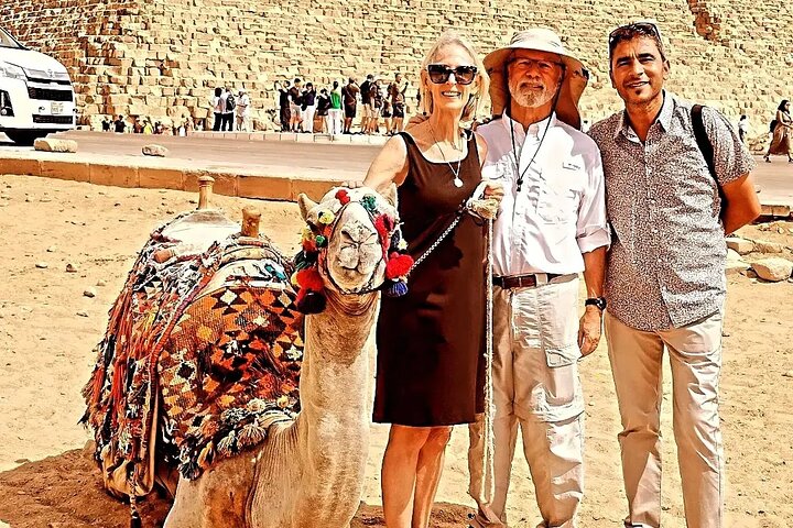 Privérondleiding door de Piramide van Gizeh, Shpinx en het Grand Museum.