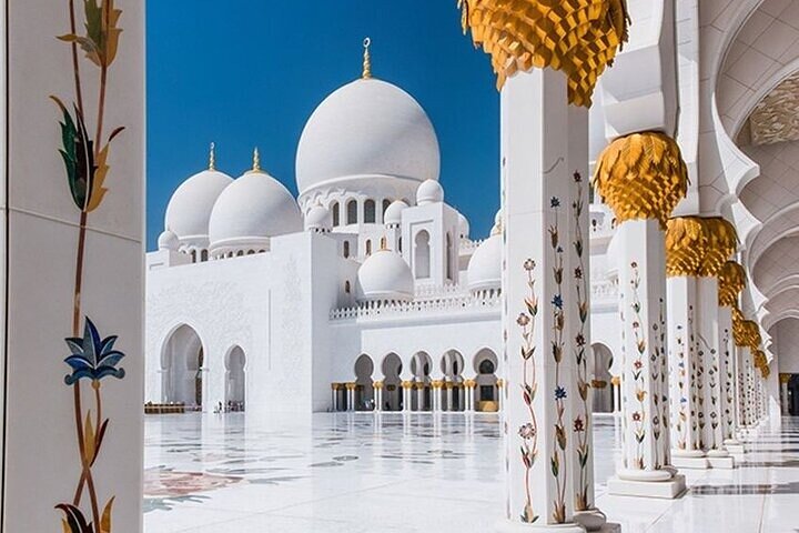 Dubai til Abu Dhabi City Tour med Grand Mosque Emirates Palace