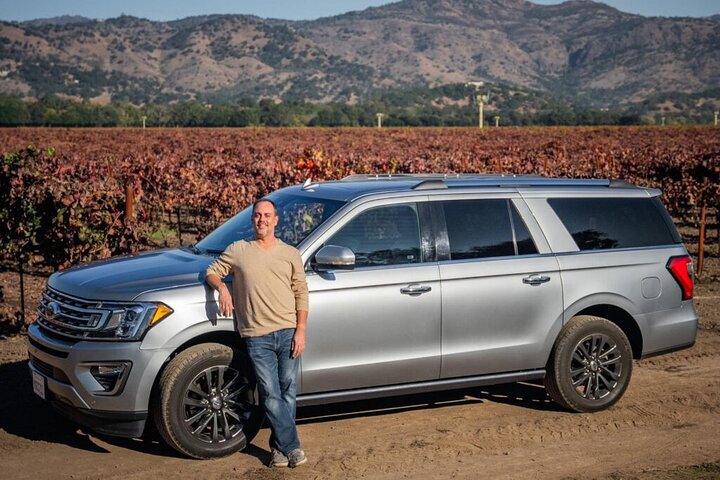 6 uur privé aangepaste wijntour voor maximaal 7 gasten Napa & Sonoma