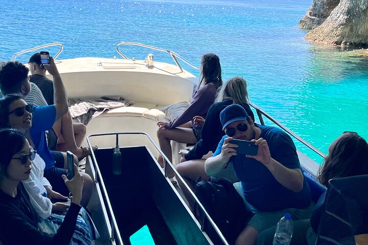 Zakynthos Shipwreck Beach med Blue Caves Land og Sea Tour