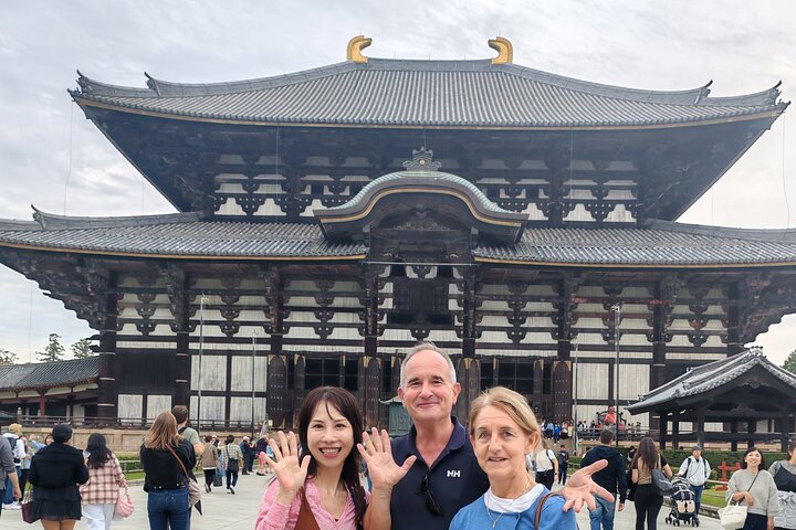 Nara: Excursão privada de meio dia por 4 pontos imperdíveis & Deer Park