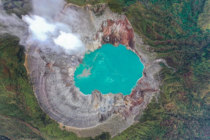 De Banyuwangi ou Bali Sunrise Ijen Vulcano Caminhada Tudo Incluído