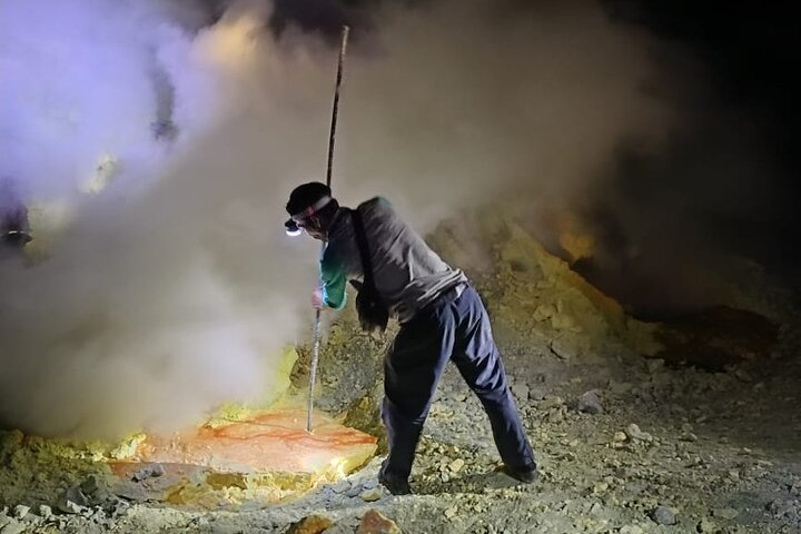 De Banyuwangi ou Bali Sunrise Ijen Vulcano Caminhada Tudo Incluído