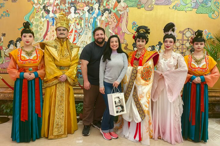 Xi'an Tang Dynasty Show Ticket Dumplings opcionais ou jantar real
