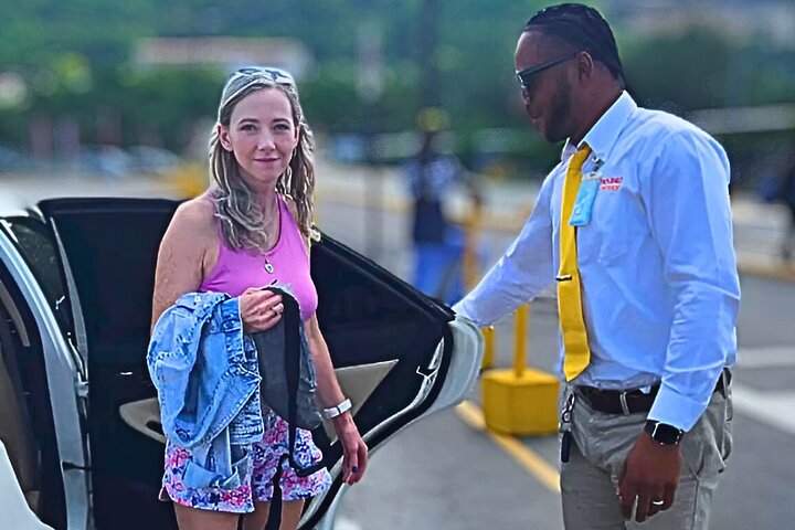 Montego Bay Airport (MBJ) Transfer enveis eller retur til hotellet