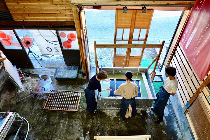 Spirit of Craftsmanship in Japans papier maken in Echizen