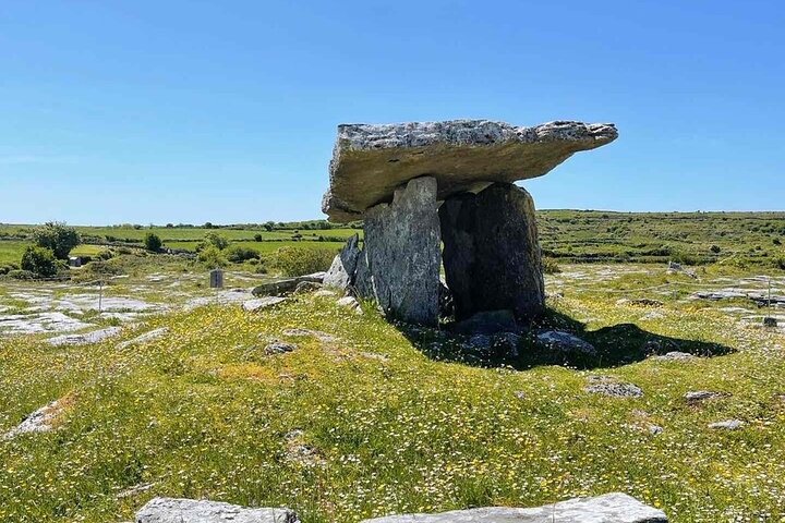 Burren Visite guidée à vélo électrique avec Poulnabrone Portal Tomb