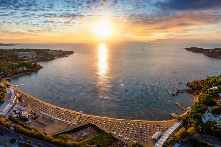 Lake Vouliagmeni Thermal Spa und Tempel von Poseidon Tour