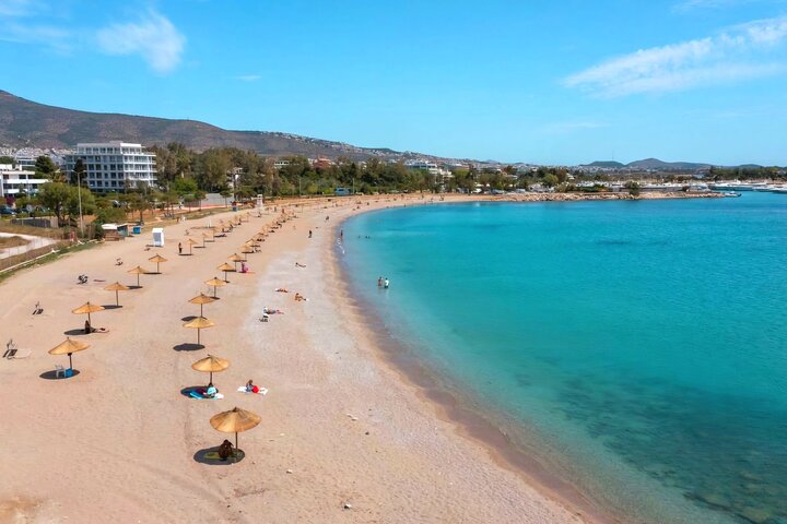 Lake Vouliagmeni Thermal Spa und Tempel von Poseidon Tour