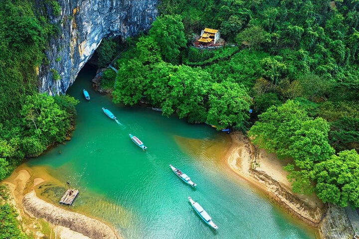 Phong Nha Cave & Paradise Cave ganztägige Erkundung ab Hue