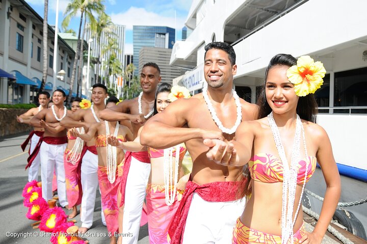 Honolulu : Kreuzfahrt und Show zum Sonnenuntergang im Pazifik