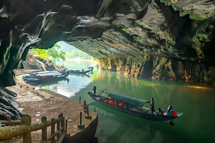 Phong Nha Cave & Paradise Cave ganztägige Erkundung ab Hue