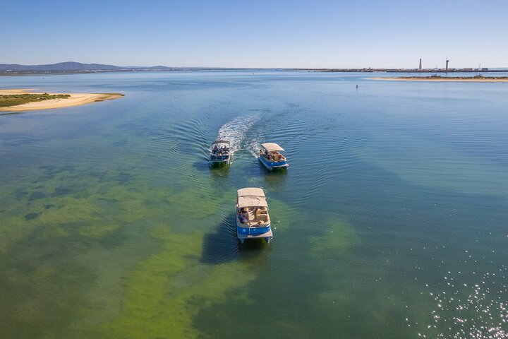 Ilha Deserta und Farol-Insel: Eine Bootsfahrt in kleiner Gruppe in der Ria Formosa ab Faro