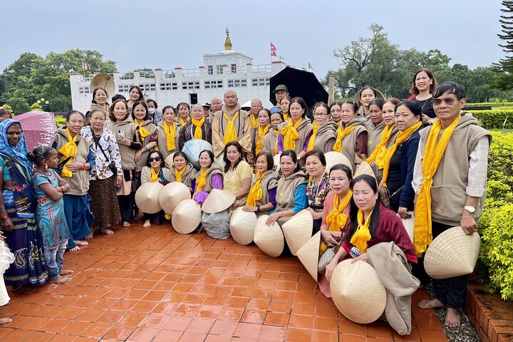 7-daagse privébegeleide boeddhistische bedevaart van Bodhgaya naar Lumbini