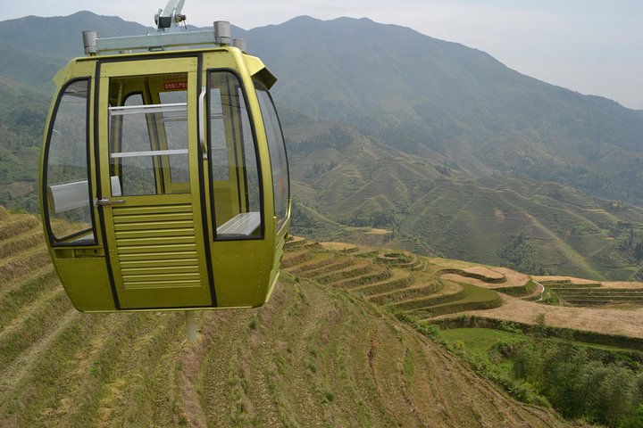 Excursion d'une journée en rizières en terrasses Longji Dazhai avec téléphérique