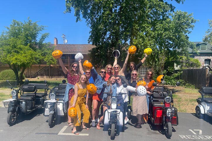 Sonoma Wine Country Electric Trike & Wine Tour - 3 horas