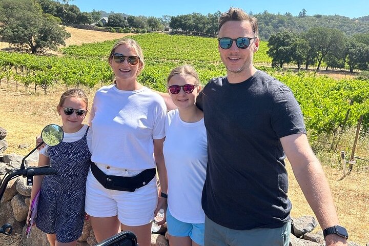 Sonoma Wine Country Electric Trike & Wine Tour - 3 horas