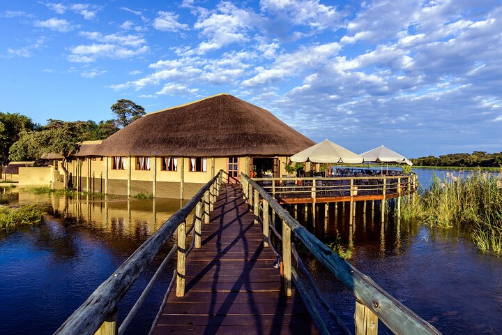 4 días de aventura de pesca en el río Kavango en Hakusembe River Lodge