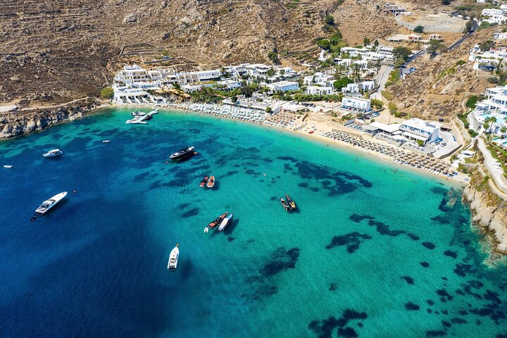 Mykonos lille gruppe tur for krydstogt passagerer - Port afhentning