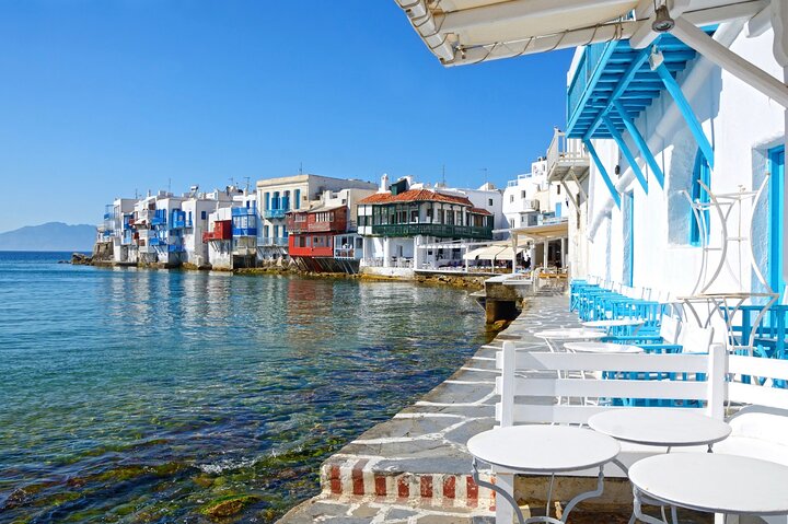 Mykonos lille gruppe tur for krydstogt passagerer - Port afhentning