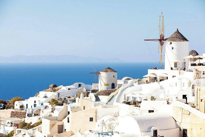 Fulddagstur i Santorini med afgang fra Heraklion