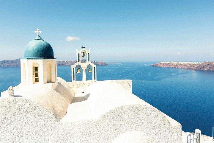 Fulddagstur i Santorini med afgang fra Heraklion