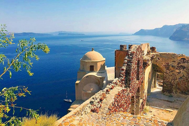 Fulddagstur i Santorini med afgang fra Heraklion