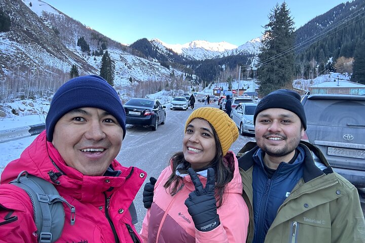 Big Almaty Lake & Thermal Springs at AlmaArasan Gorge by Car 9 AM