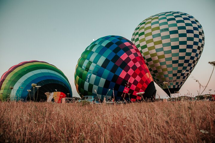 Ballongtur med champagnetoast från Monsaraz
