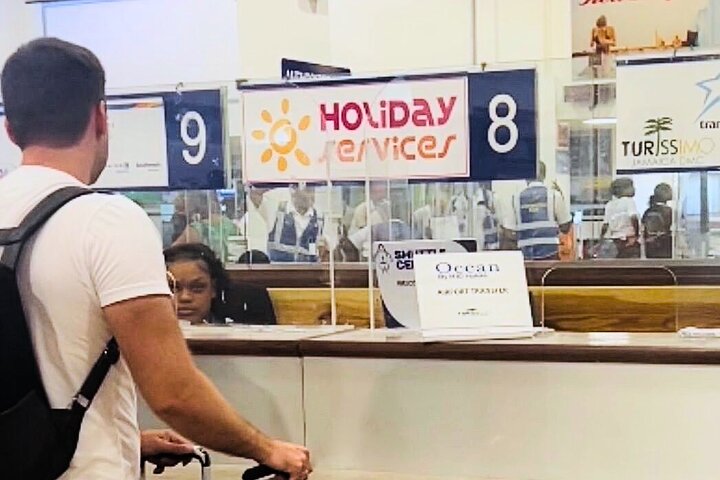 Montego Bay Airport (MBJ) Transfer enveis eller retur til hotellet