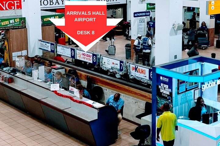 Montego Bay Airport (MBJ) Transfer enveis eller retur til hotellet
