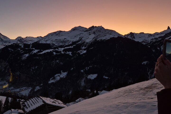 La migliore escursione al tramonto con Fonduta di Formaggio
