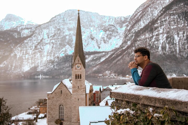 Fotos de férias privadas com fotógrafo em Hallstatt