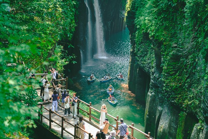 Von Kumamoto : Berg Aso und Takachiho All-inclusive Private Tour