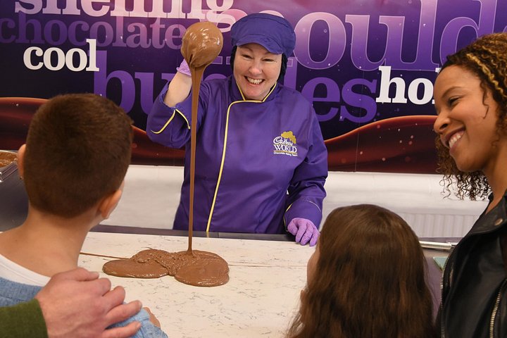 Billet d'entrée au Cadbury World