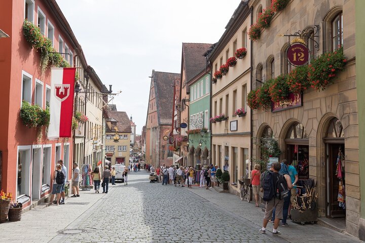 Speurtocht met gids en stadsrally in Rothenburg