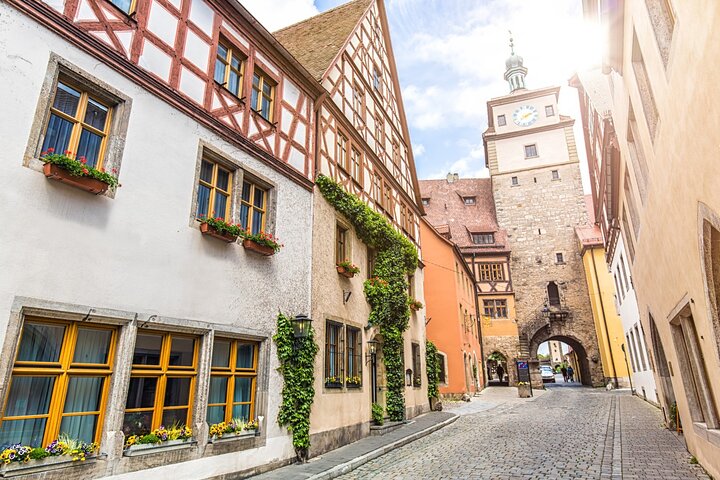 Speurtocht met gids en stadsrally in Rothenburg