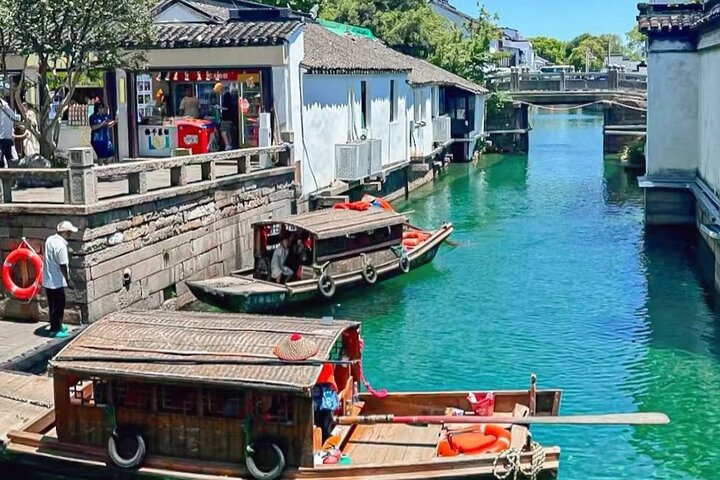 Suzhou Flexibler geführter Tagesausflug mit privatem Auto mit Mittagessen Option