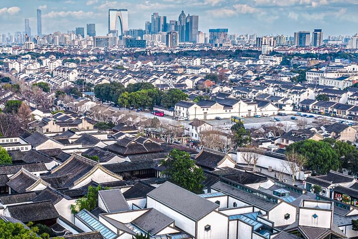 Suzhou Flexibler geführter Tagesausflug mit privatem Auto mit Mittagessen Option