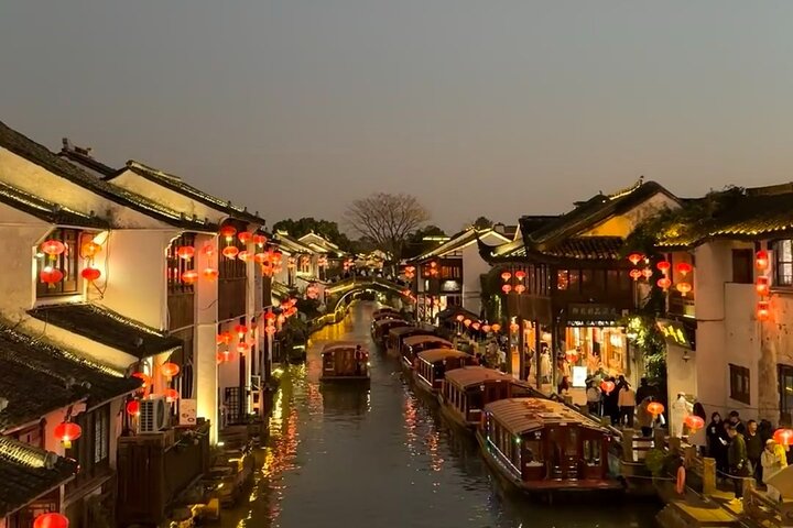 Suzhou Flexibler geführter Tagesausflug mit privatem Auto mit Mittagessen Option