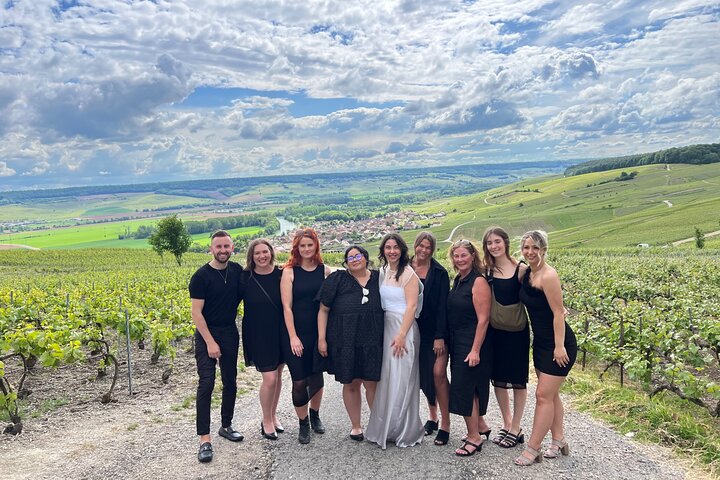 Bubble Champagne Tour vanuit Epernay (tour van een halve dag met kleine groepen)