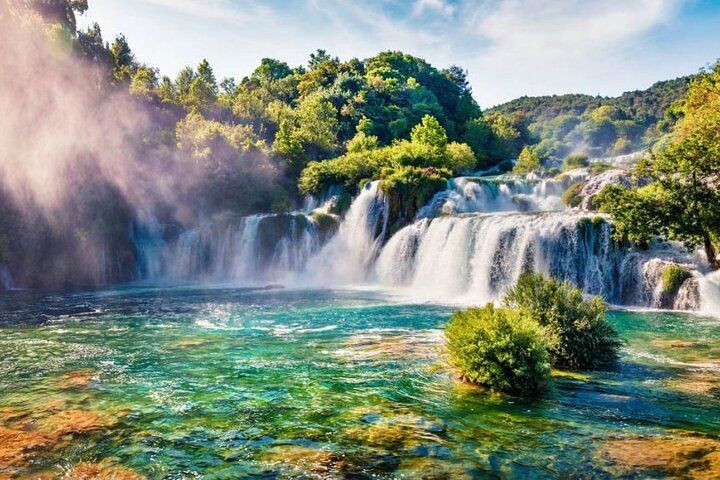 Cascades de Krka et Primošten de Trogir, Seget, Čiovo et Kaštela