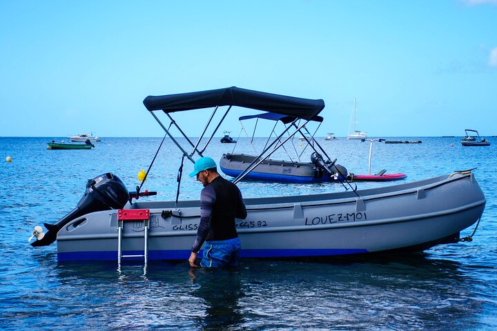 Location de bateau snorkeling bouillante à deshaies Guadeloupe