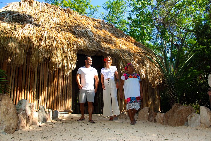 Visite des hauts lieux de Tulum, Cenote & Jungle Village pick-up inclus