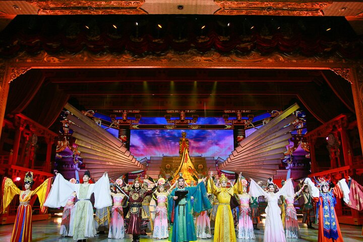 Xi'an Tang Dynasty Show Ticket Dumplings opcionais ou jantar real